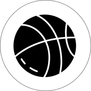 Dóza na potraviny Označto Štítek, nálepka do dětského pokoje, černá na bílém podkladu - Balóny, míče