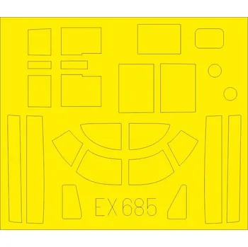 Plastikový model Eduard A-26B mask