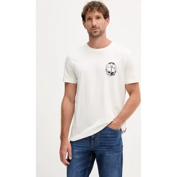 Pánská móda Bavlněné tričko Joop! 30047014 béžová 01X, vel. XL