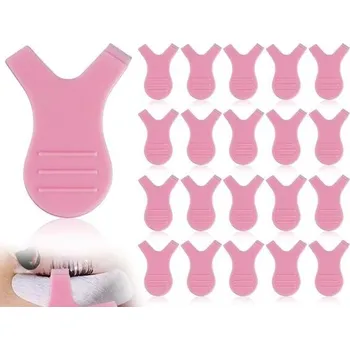 Masážní přípravek Lhbwhiz 20dílný silikonový kartáček na řasy