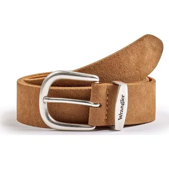Kšandy Opasek WRANGLER EASY BELT BROWN SUEDE 112344049 Velikost: 110 cm Tričko zdarma při nákupu nad 3000,-!