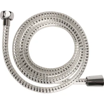 Sprchová hadice DOCHTMANN Sprchová hadice 200cm, chromovaná, průhledná, PVC