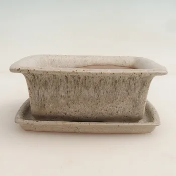 Květináč Bonsai miska + podmiska H11 - 11,5 x 10 x 4 cm.