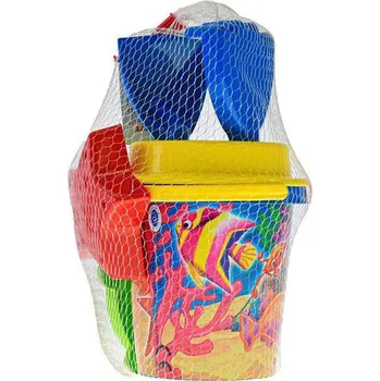 Hračka na písek Sada na písek vodní svět 10 m+ 6 ks v síťce