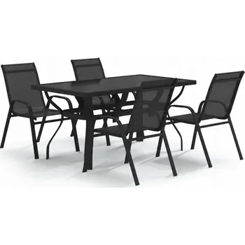 Kovová zahradní souprava VidaXL šedá 1 ks