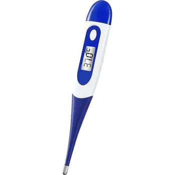 Teploměr osobní Silikonový digitální teploměr s LED displejem Rychlé měření za 8 sekund Tělesná teplota ústní, rektální i podpažní Infračervený senzor