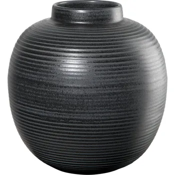 Váza Kameninová váza výška 29 cm JAPANDI ASA Selection - černá