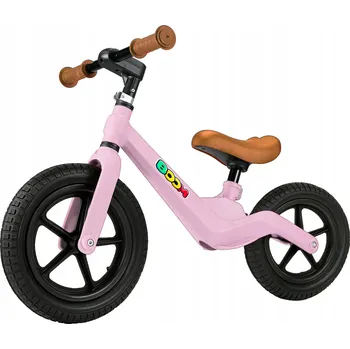 Dětské vozidlo Odrážedlo pro holčičku BOOM, lehké, RŮŽOVÉ