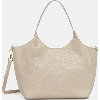 Kabelka Kožená kabelka Answear.LAB 1239.hak béžová 80X, vel. ONE SIZE