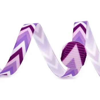 Stuha Rypsová stuha / lampas šíře 10 mm fialová 90 m