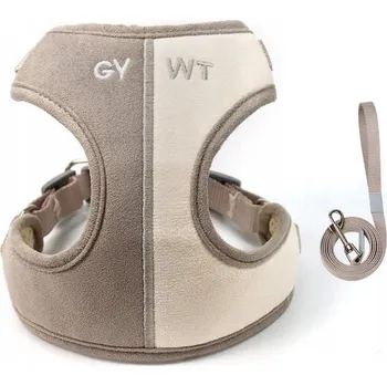 Postroj pro psa POSTROJE PRO MALÉ PSY BEZ TLAČENÍ S NASTAVENÍM POHODLNÉ NASTAVITELNÉ GY-WT L