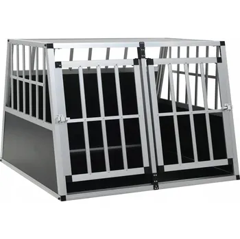 klec pro psa Hliníková klec VidaXL pro střední psy 94 x 88 x 69 cm