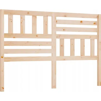 Čelo postele, 156 x 4 x 100 cm, masivní borovicové dřevo