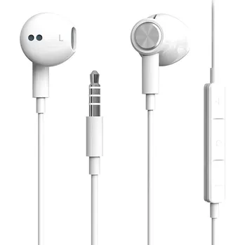 Sluchátka Hi-Res Extra Bass sluchátka do uší mikrofon ovládání 3.5mm jack šedá