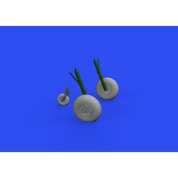 Plastikový model Eduard Bf 110G kola 1/48 resin