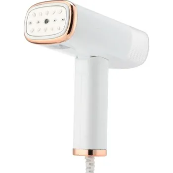 Příslušenství pro žehličku Bílý napařovač oděvů 130 ml 1000 W Skládací ruční napařovač Parní žehlička na oblečení Cestovní použití Rychlé nahřátí 40 s EU