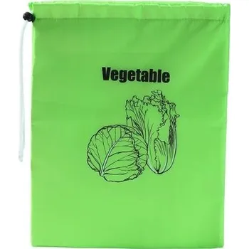 Izolační sáček na banány a ovoce se stahovací šňůrkou pro uchování čerstvosti v barvě žluté oranžové nebo zelené zelená