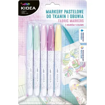 DRF KIDEA marker 5ks textil,obuv pastel