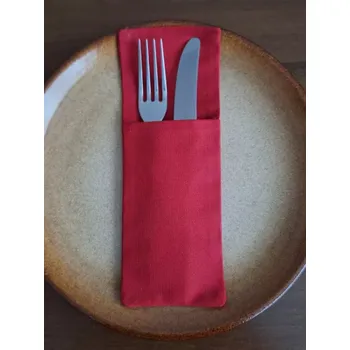 Příbor Kapsa na příbory červená