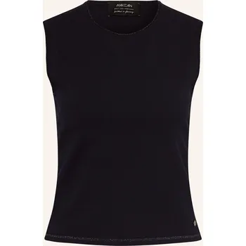 Marc Cain Dámský Top S Třpytivou Přízí, tmavě modrá, 38