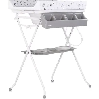 koupací vanička CHIPOLINO Vanička s přebalovací podložkou a stojanem Aqua Giraffe