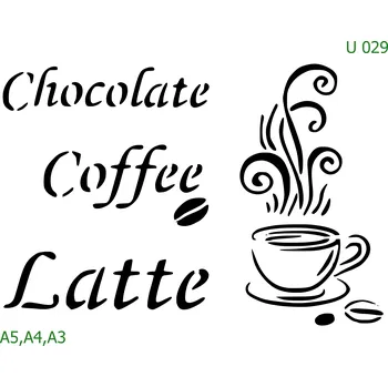 Šablona U 029 - A5 , Lepící fólie