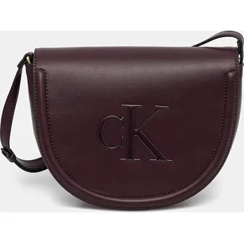 Kabelka Kabelka Calvin Klein LV04F3221G burgundské 93X, vel. ONE SIZE