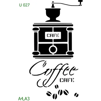 Šablona U 027 - A4 , Lepící fólie