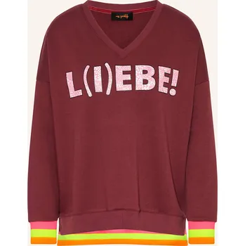 Dámská mikina Miss Goodlife Dámská Mikina, tmavě červená / růžová / neonově...