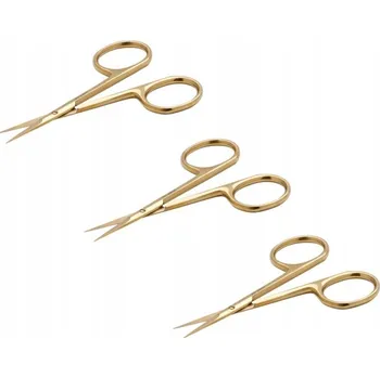 Aba Group Nůžky na nehtovou kůžičku a nehty rovné (1465), sada 3 ks