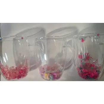 Sklenice Sklenice na kávu a čaj Ecarla 300 ml 1 ks