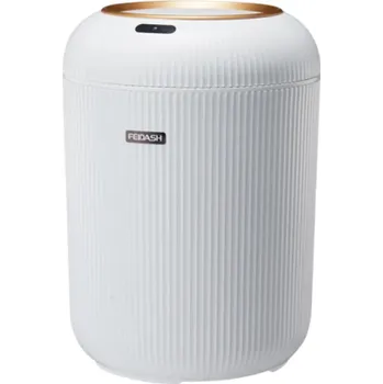 Odpadkový koš Automatický odpadkový koš 10 l se senzorem Pohybové víko Bezdotykový plastový koš Ložnice Koupelna Kuchyně Kancelář