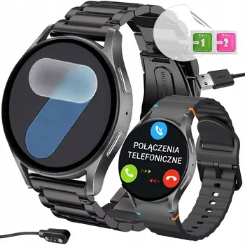 Hodinky Chytré Hodinky pánské hodinky Watch 7 PRO PL CONVERSATION MENU CHYTRÉ HODINKY ČERNÉ