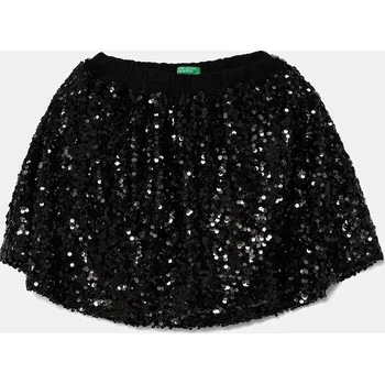 Dívčí sukně Dětská sukně United Colors of Benetton 48U9C001S.G.Seasonal černá 99X, vel. 122