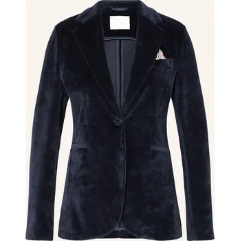 Dámské sako Circolo 1901 Dámský Sametový Blejzr, tmavě modrá, 40