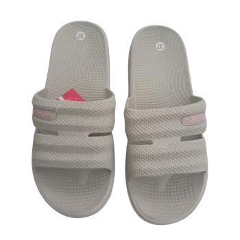 Dámské pantofle Linhtrang Dámské gumové pantofle - otevřené Barva: světle šedá, Velikost: 38