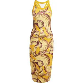 Dámské šaty Dámské Šaty ADIDAS FARM DRESS JD6315 – Žlutá XXL