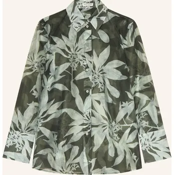 Dámská halenka Marc O'polo Dámská Košilová Halenka, tmavě zelená / mátová, 36