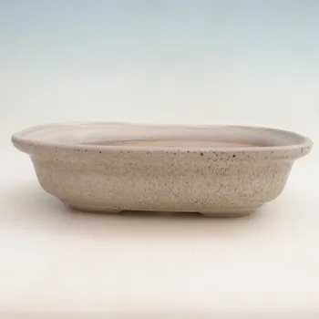 Květináč Bonsai miska H25 - 23 x 17 x 5,5 cm. - béžová