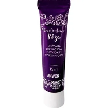 Anwen, Mini kondicionér pre vlasy s vysokou účinnosťou Emollient Rose 15ml