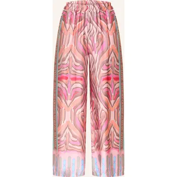 Dámské kalhoty Miss Goodlife Dámské Marlene Kalhoty Ze Saténu, béžová /...