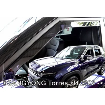 Plexi ofuk oken Ofuky oken - KGM-Ssangyong Torres 5D r.v. 2022-> (+zadní)