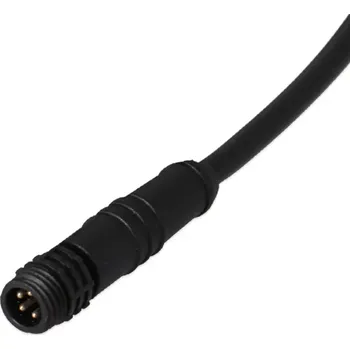 LED páska Připojovací kabel M8-4P IP67, 4x22 AWG 200 mm s konektorem samec a samice (pro lineární LED osvětlení madla S30R a S30S)