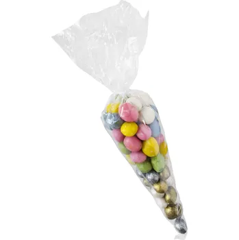 Sáček na potraviny Sáček / kornout celofánový 15x40cm, blok 100ks