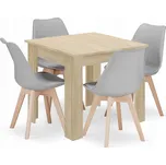 Textilomanie Stůl Mado 80 x 80 cm + 4x…