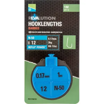 Vrták Návazec Preston PR_P0170011 fluorokarbon 2,6 kg 100 cm