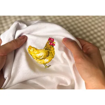 Textilní nažehlovací páska ePiPí Nažehlovačka - Slepice