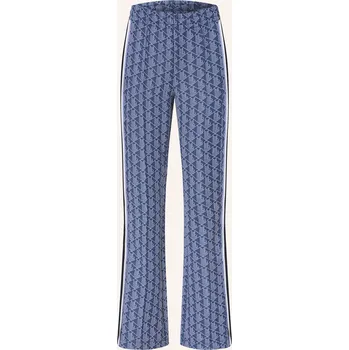 Lacoste Dámské Kalhoty S Galonovými Pruhy, tmavě modrá /...