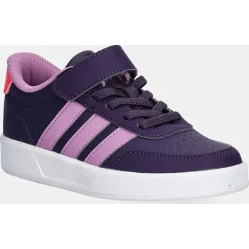 Chlapecké tenisky Dětské tenisky adidas BREAKNET 3.0 fialová barva, JQ3031 45X, EUR 28.5