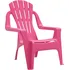 Zahradní židle pro děti 37 x 34 x 44 cm 364741 2 ks růžová